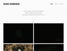 Tablet Screenshot of klausschwaiger.com